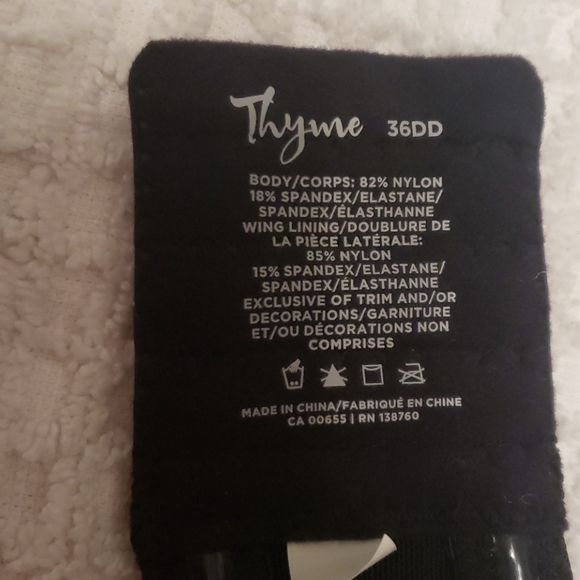 𝅺NWOT THYME MATERNITY underwire bra - Picture 4 of 5